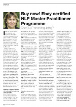 Does NLP need regulating