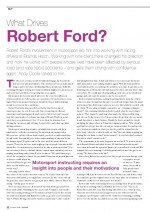 Co řídí Roberta Forda