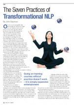 The 7 Practices of transformational NLP