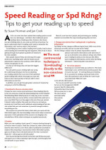 Speed Reading or Spd Rding