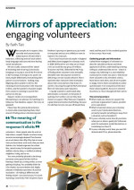 Spiegel der Wertschätzung Engagement von Freiwilligen