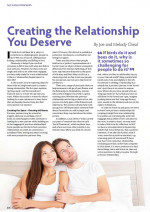 Creating the relationship you deserve