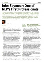 One of NLP’s First Professionals
