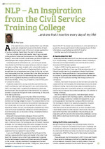 NLP - An inspiration from the Civil Service Training College