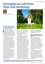 Strategies for Life from Yoga and Gardening