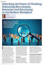 Odemykání síly myšlení: Zlepšení náboru, udržení a rekvalifikace na moderním pracovišti.