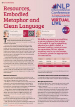 Resources, Embodied Metaphor and Clean Language
