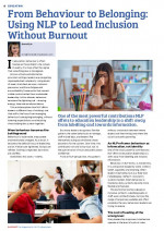From Behaviour to Belonging: Using NLP to Lead Inclusion Without Burnout
